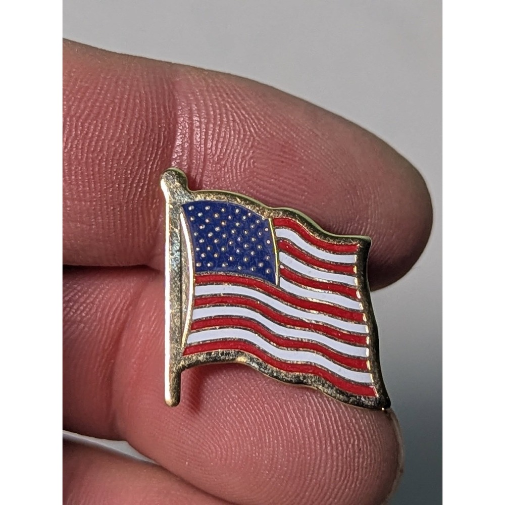 Lapel Pins Ladybug EMS Bear American Flag Angel Cupid Boots Lot of 16 - Picture 6 of 16